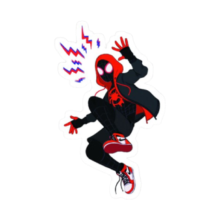 An image of spider man sticker